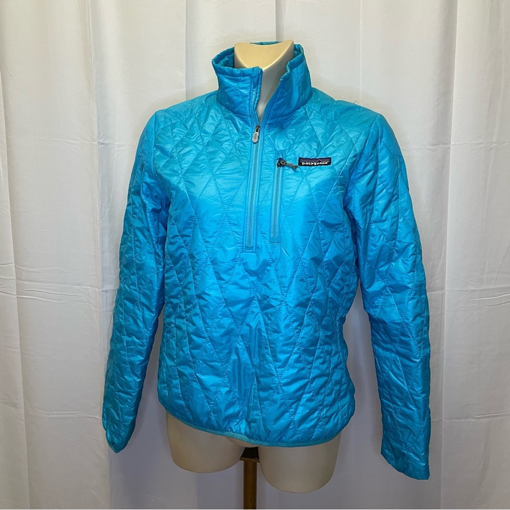 Patagonia - quilted pullover - blue